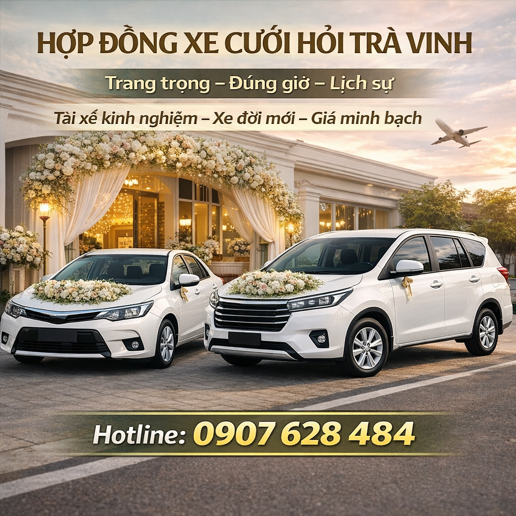 Alternative view of Dịch Vụ Xe Hợp Đồng Cưới Hỏi Trà Vinh