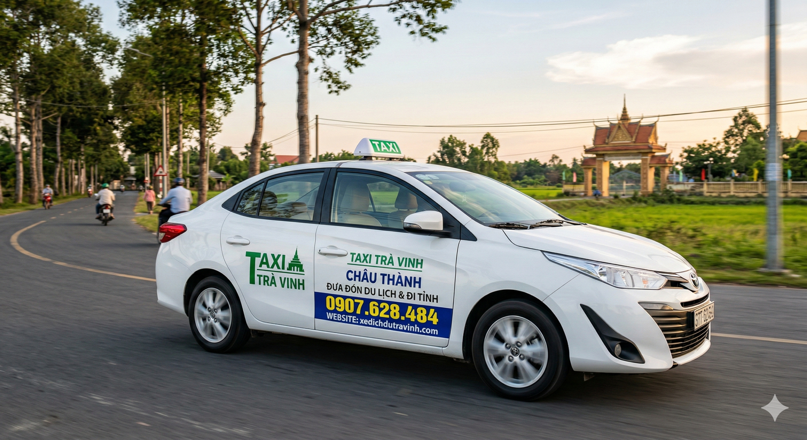 Taxi châu thành trà vinh