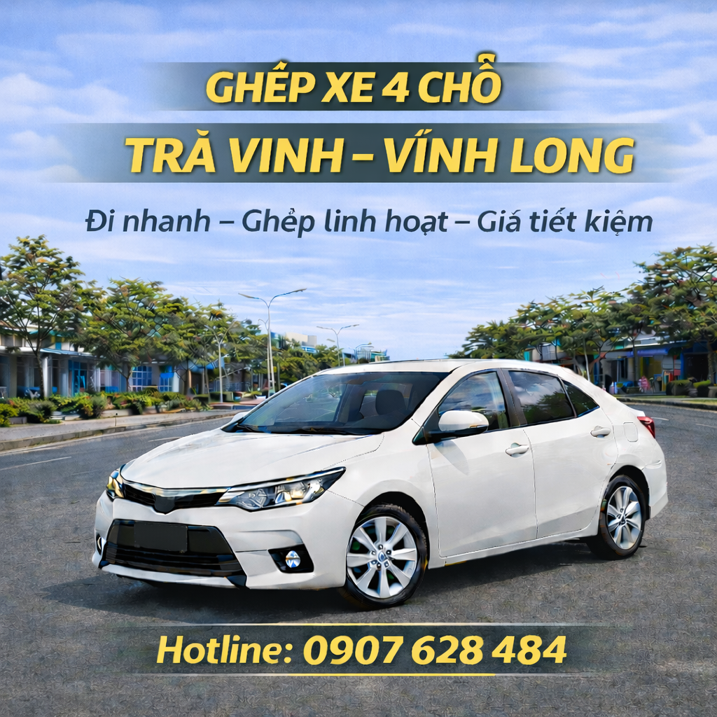 Alternative view of Xe Tiện Chuyến Trà Vinh – Vĩnh Long